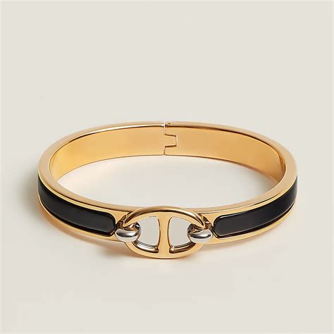 hermes chaine d'ancre bracelet gold used|hermes clic clac bracelet new.